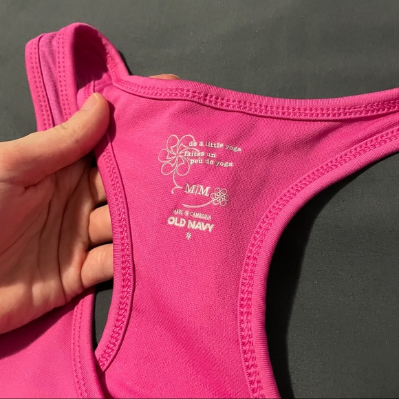 Pink racerback tank - Picture 2 of 4